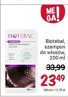 biotebal szampon cena rossmann