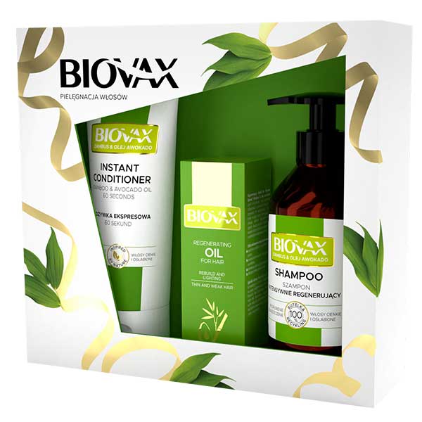 biovax olejek do włosów bambus & olej avocado 50 ml