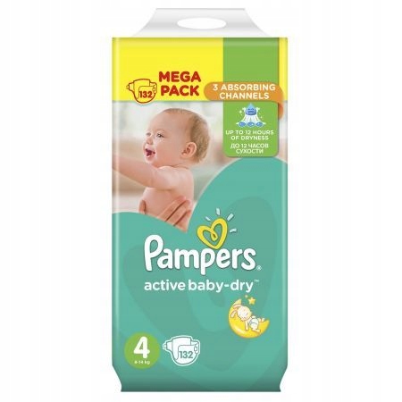 pampers active baby dry 4 allegro