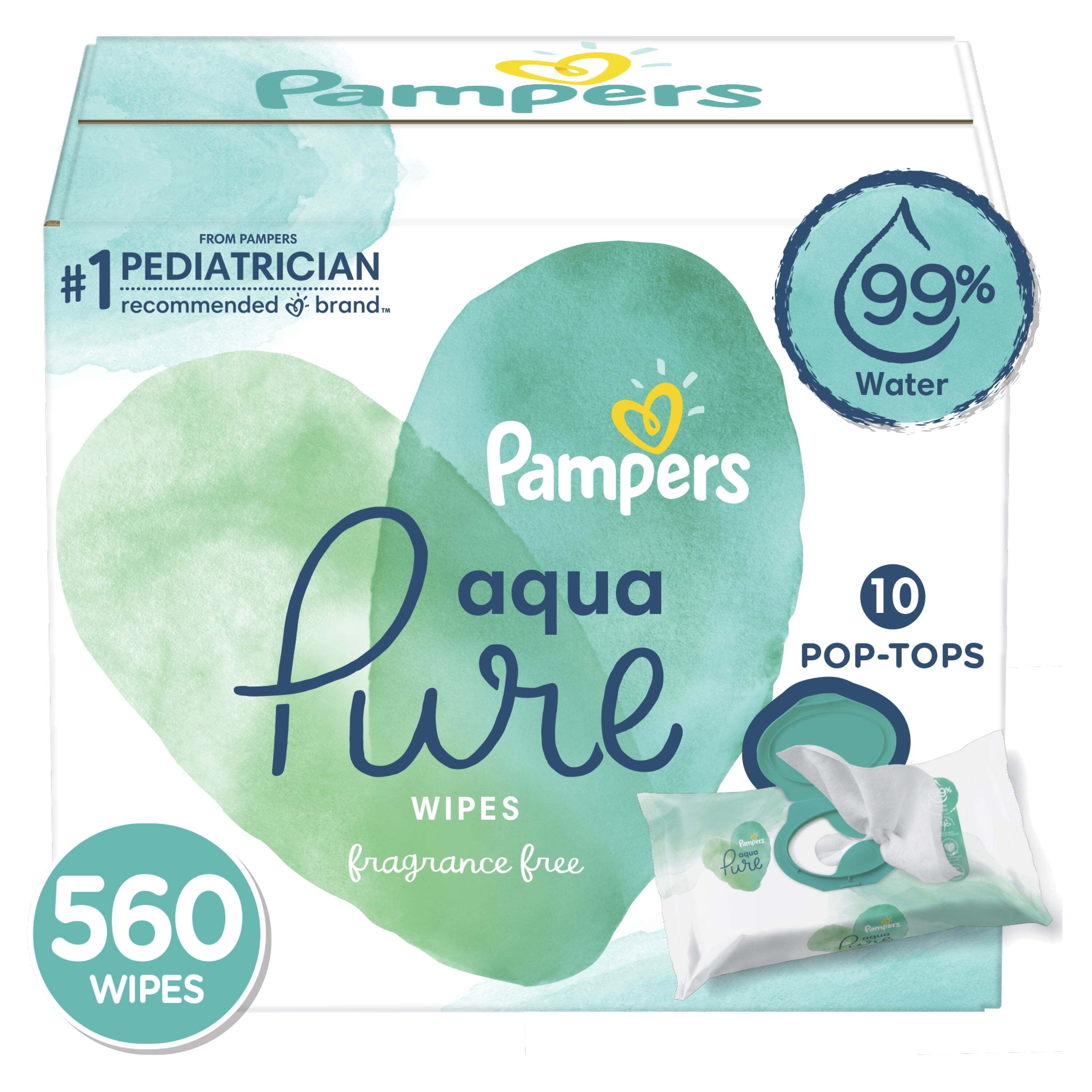 pampers aqua pur