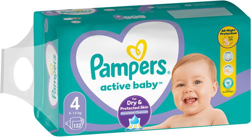 pampers active babry 4