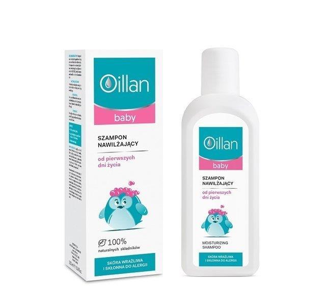 oillan baby szampon nawilżający od urodzenia 200ml srokao