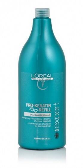 keratin re-fil loreal szampon