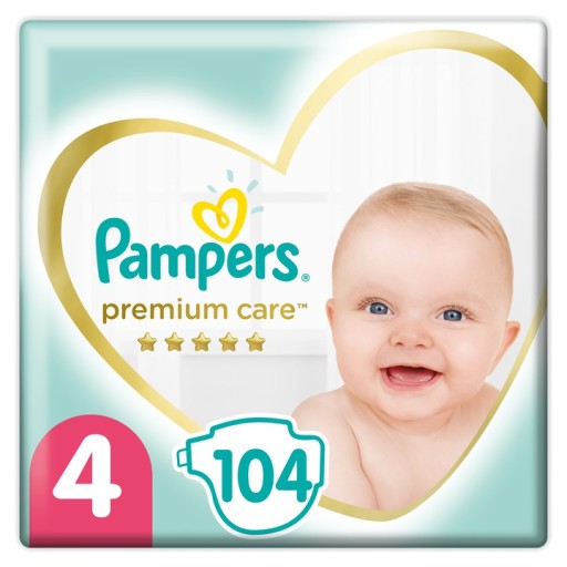 pampers pieluchy premium care 4 maxi 104 szt