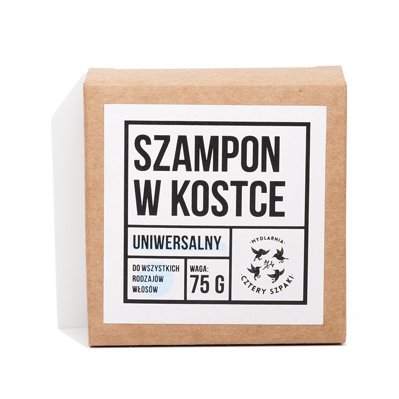 cztery szpaki szampon w kostce uniwersalny 75g