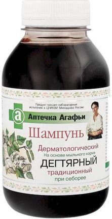 babcia agafia dermatologiczny szampon do włosów tłustych 300ml