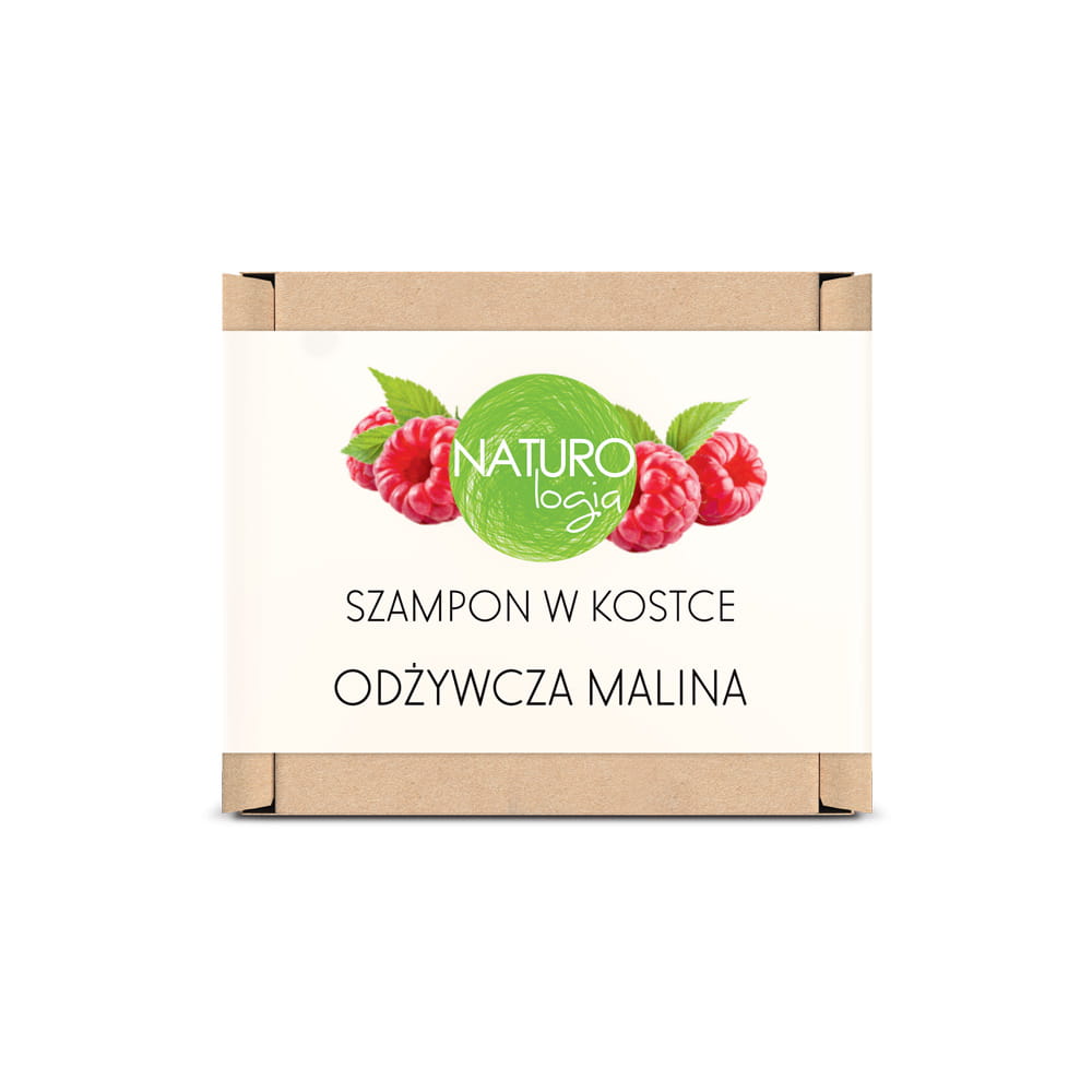 naturologia szampon w kostce odżywcza malina