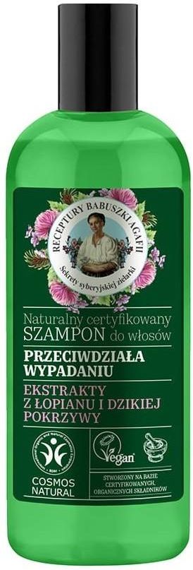 babuszka agafia dermatologiczny szampon przeciw wypadaniu włosów 300ml