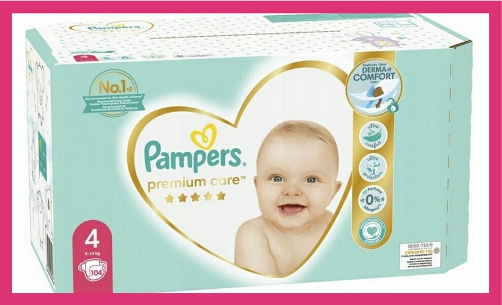 pampers premium care 4 104 szt