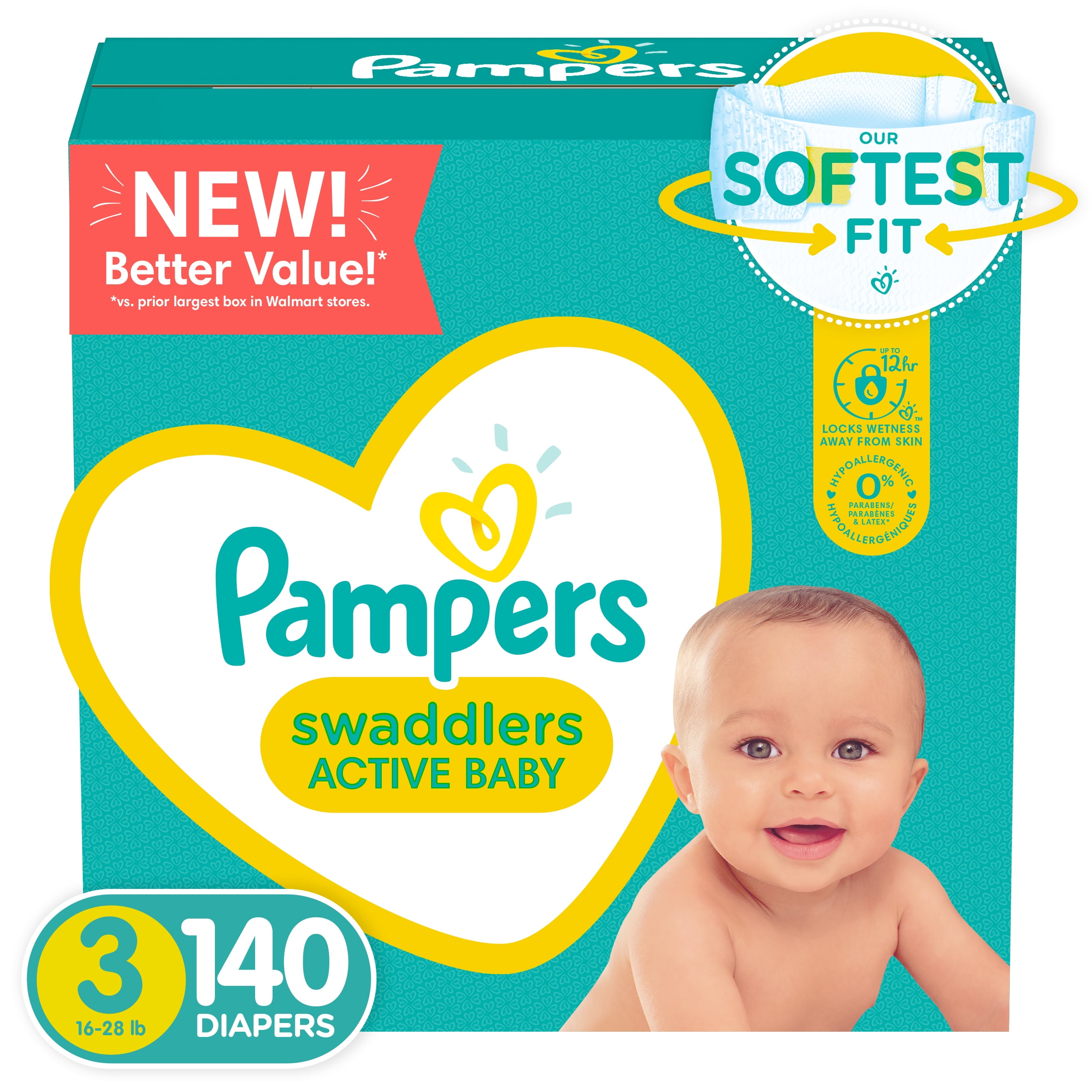 pampers actve baby