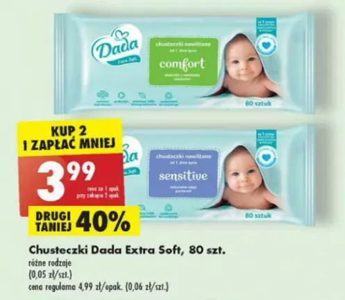 pampers mokre chusteczki biedronka