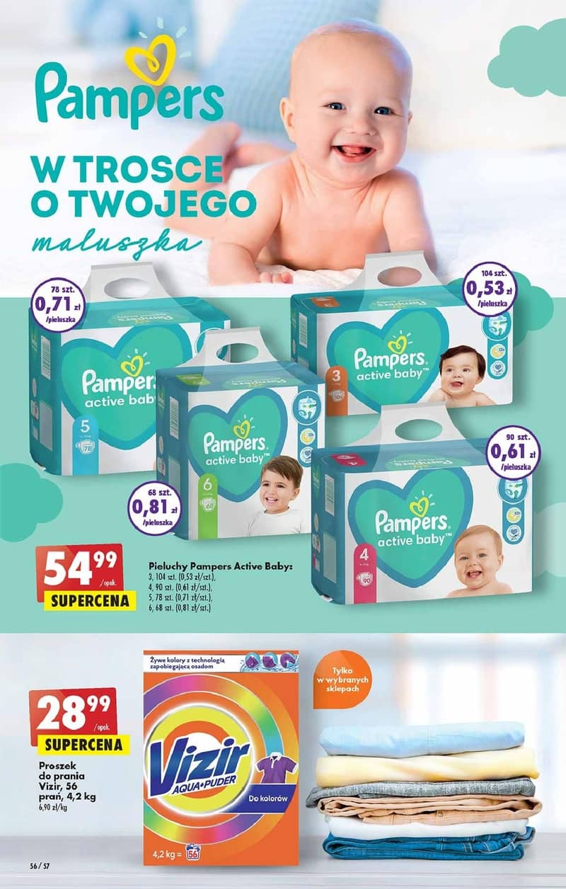 pampers mega pack 3 biedronka