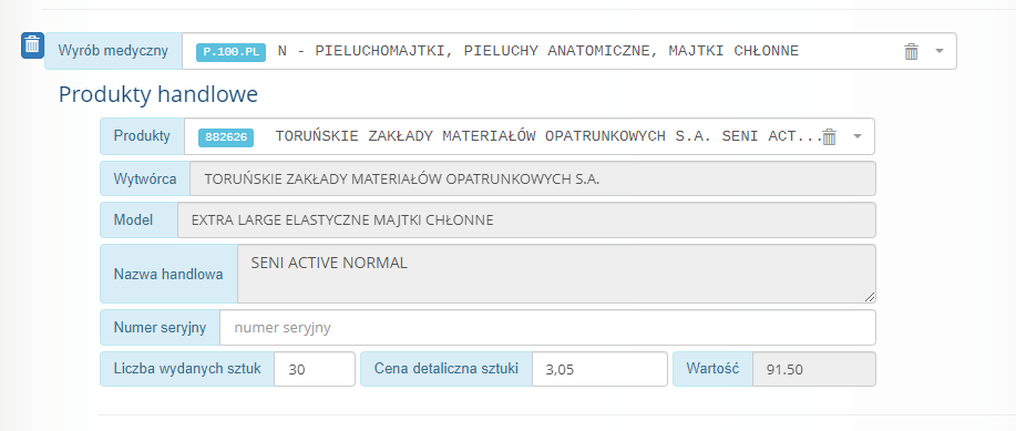 zasady realizacji wniosków na pieluchomajtki 2017