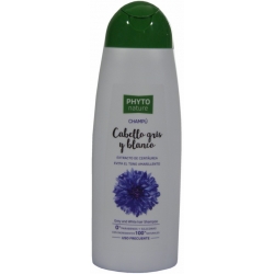 phyto nature 400ml szampon do włosów jasnych i siwych skład