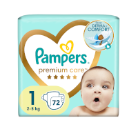 pampersy pampers zalozone na dziecko bez ubran