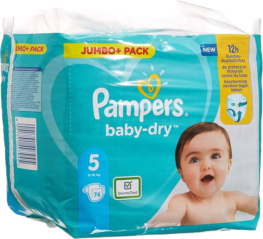 pielucha pieluszka pampers pampers pampers baby dry 2 100 sztuk