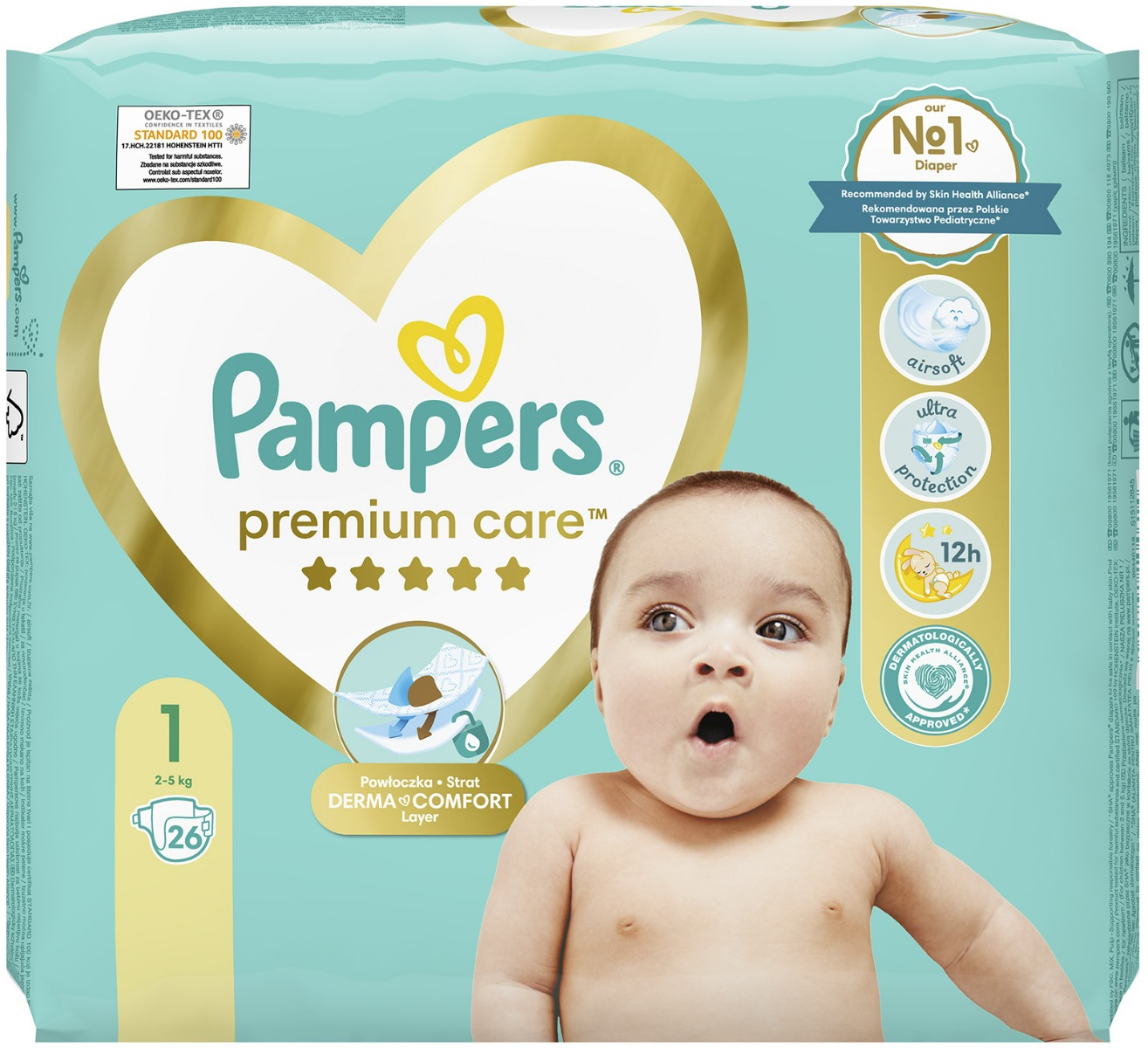 pampers premium care 5 150 sztuk