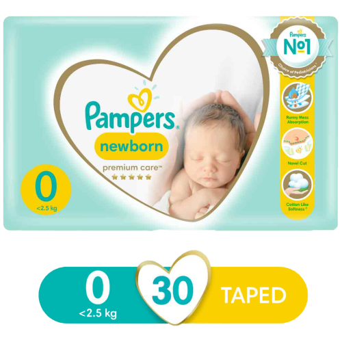 pampers 0 na pepek