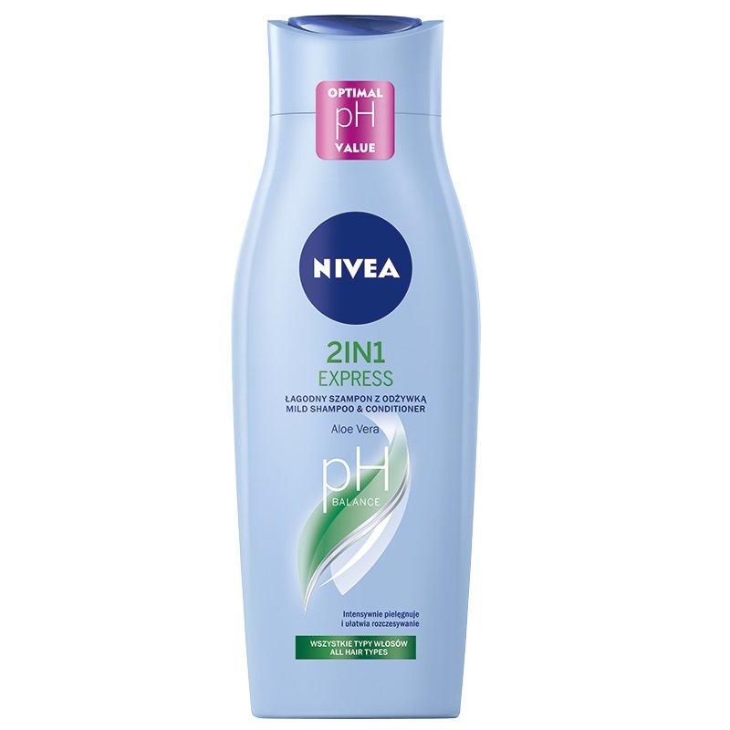 nivea szampon z odżywką 2 in 1 express