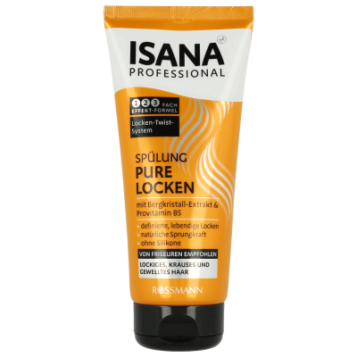 rossmann isana hair professional locken spulung odżywka do włosów kręconych