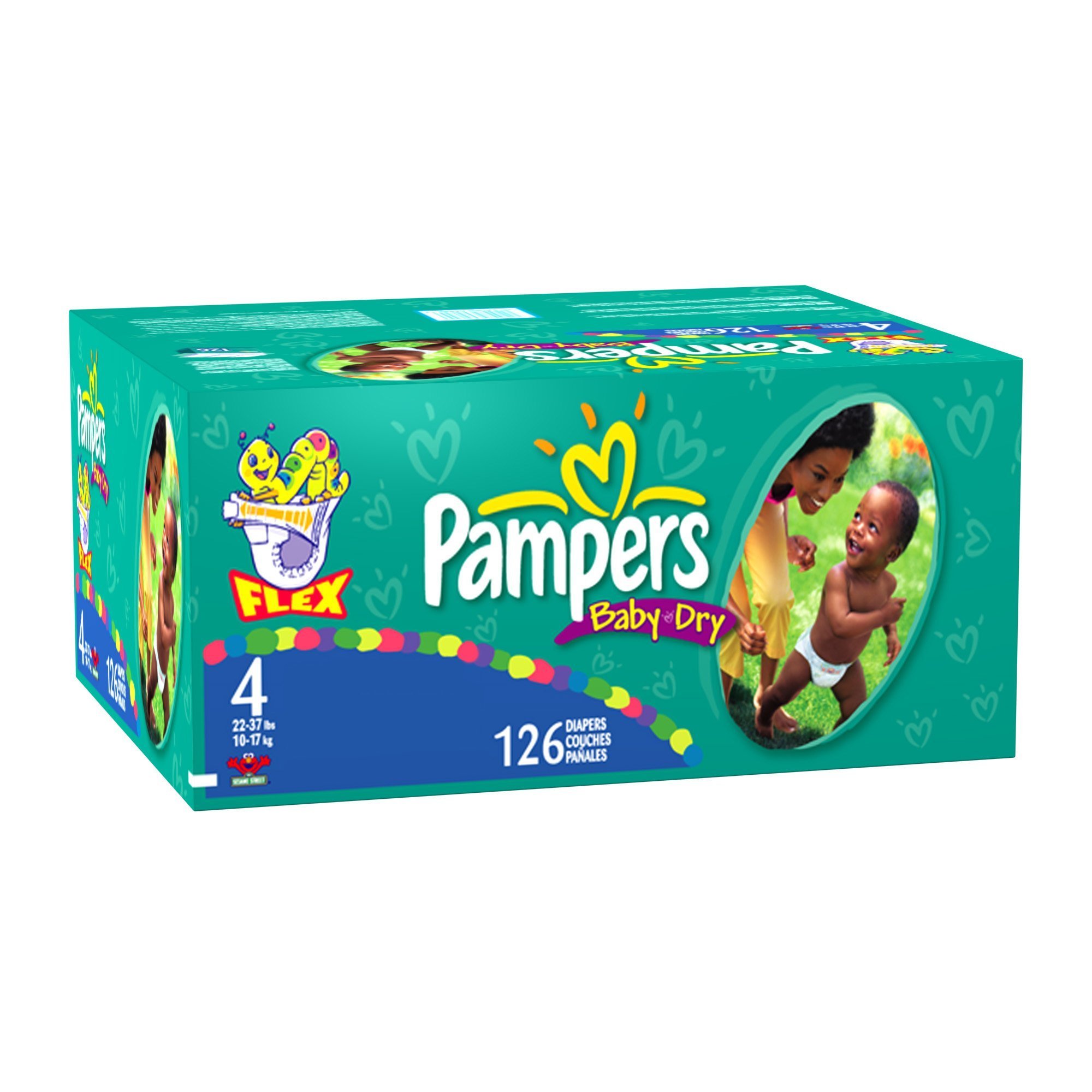 126 szt pampers 4