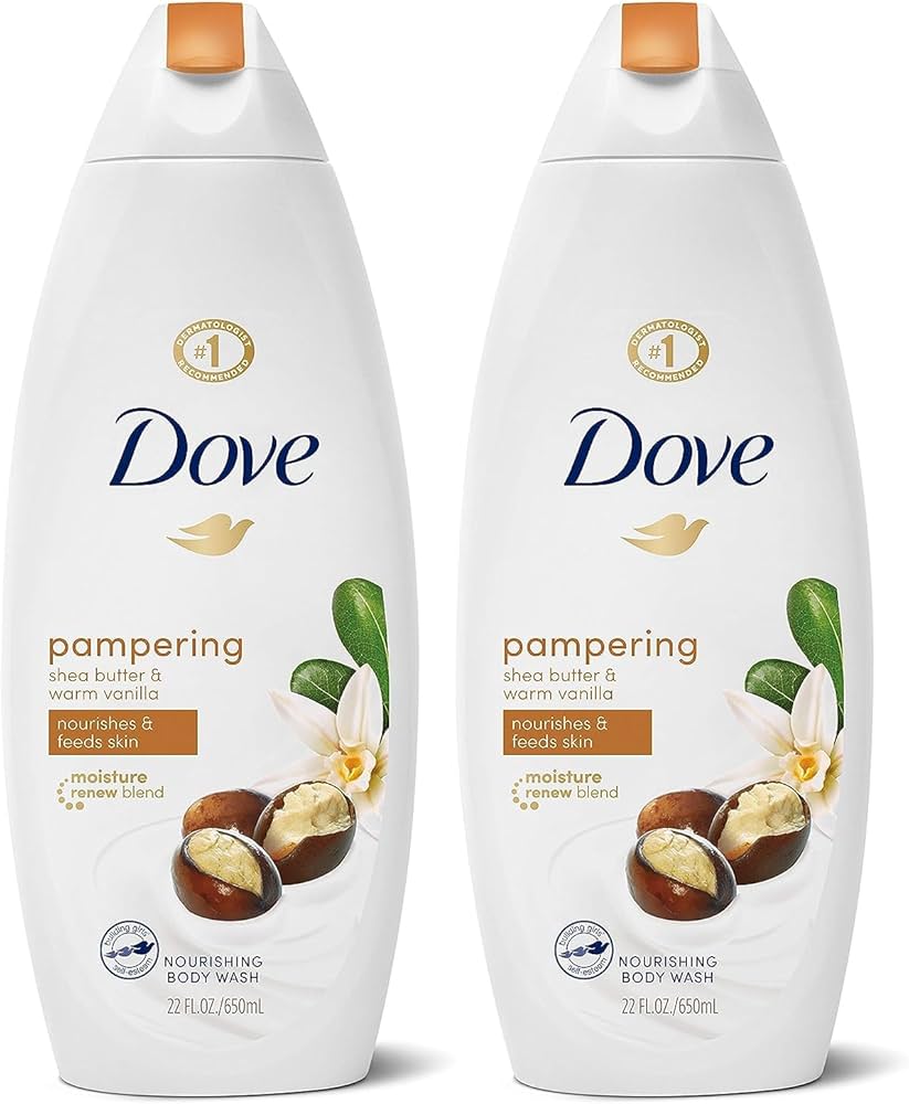 dove purely pampering nourishing shower gel-shea butter with warm vanilla