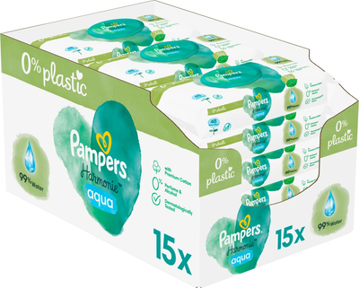 pampers chusteczki od urodzenia