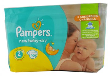 pampers 2 100 sztuk cena