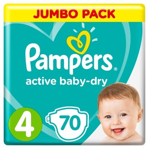 pampers active baby dry 4 cena