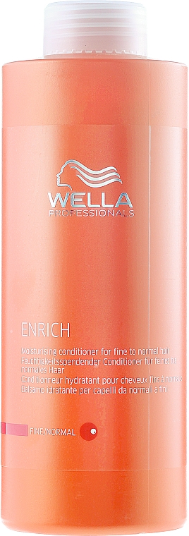 wella enrich moisturising odżywka nawilżająca do włosów cienkich