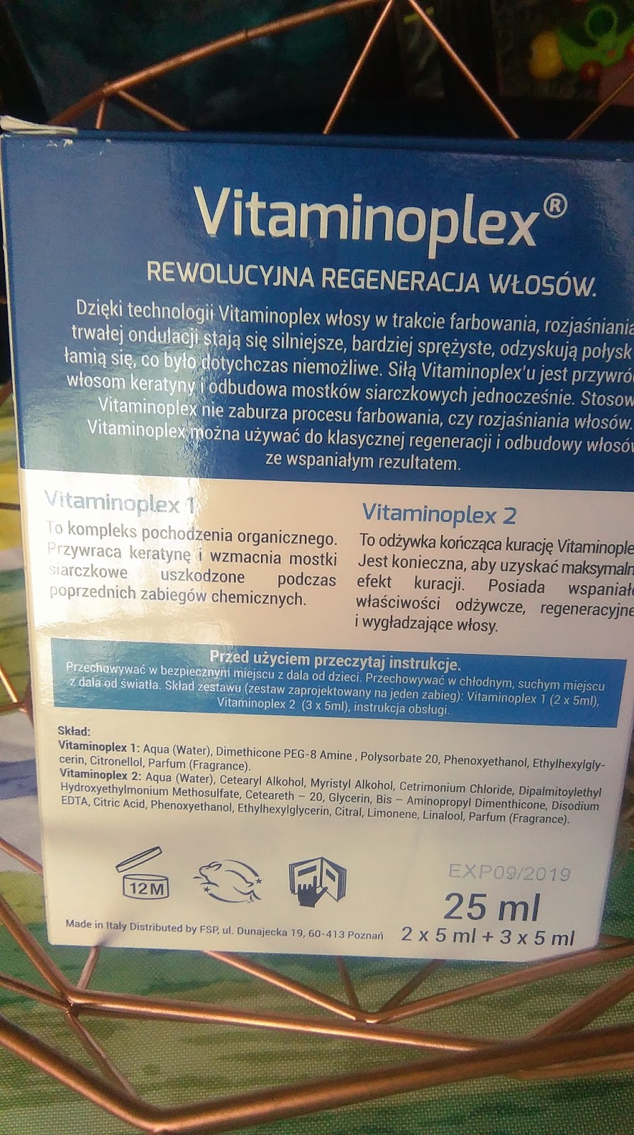 odżywka do włosów witaminoplex