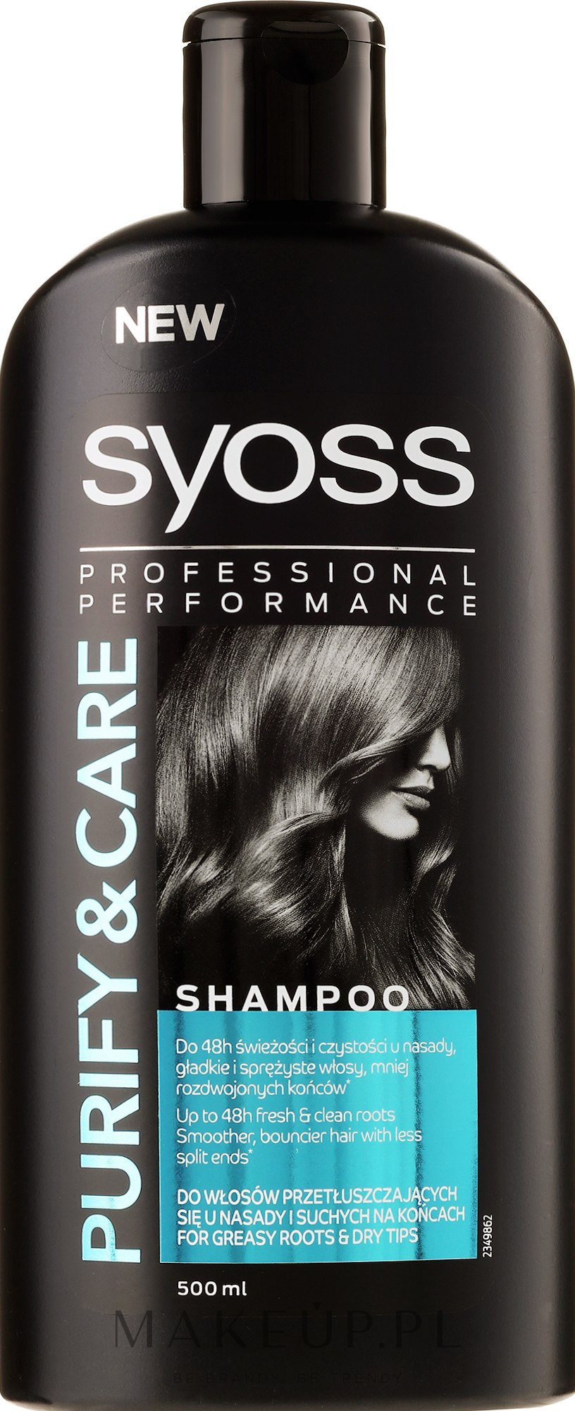 syoss purify & care szampon opinie