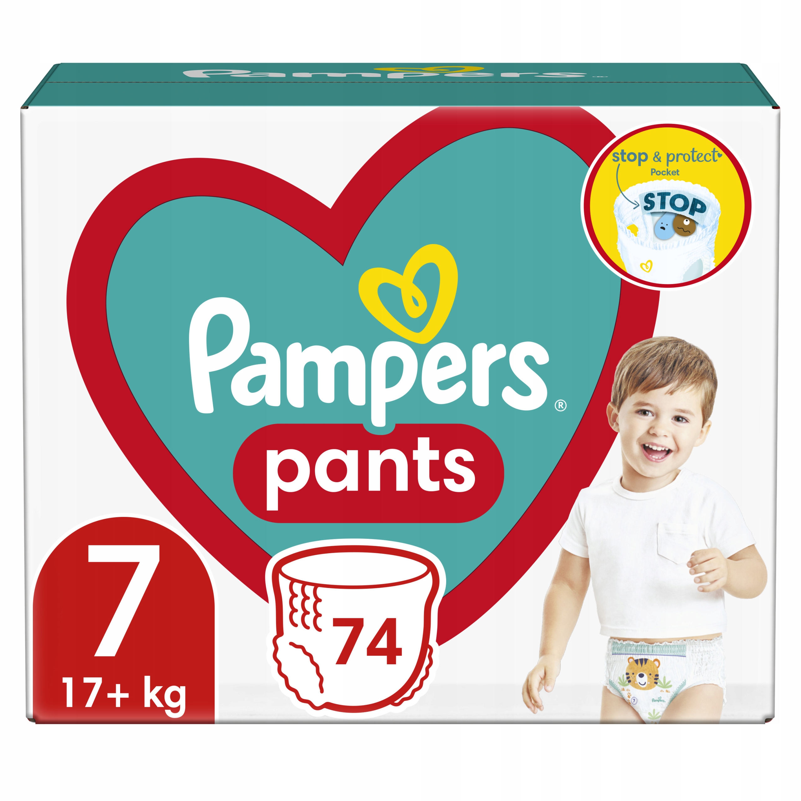 pieluchomajtki pampers mega box 4 maxi 104 szt