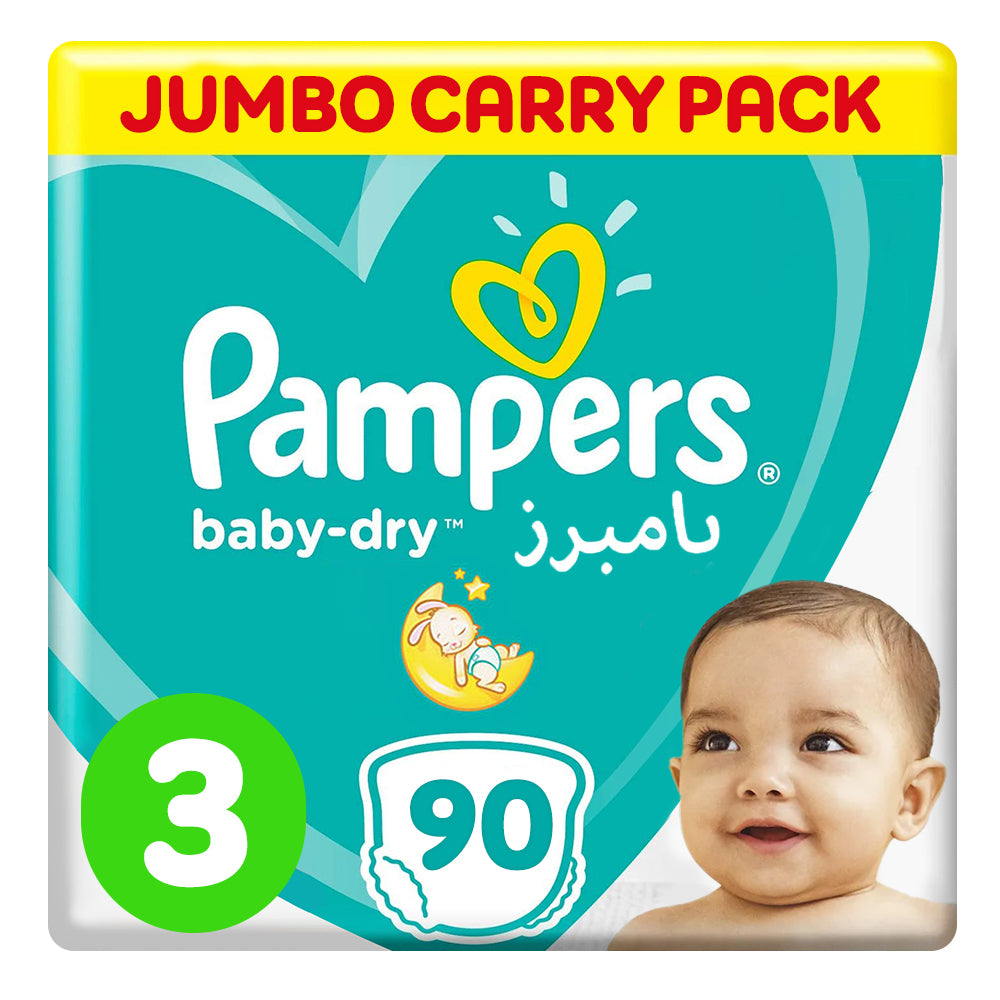 pampers 3 jumbo pack 90 sztuk