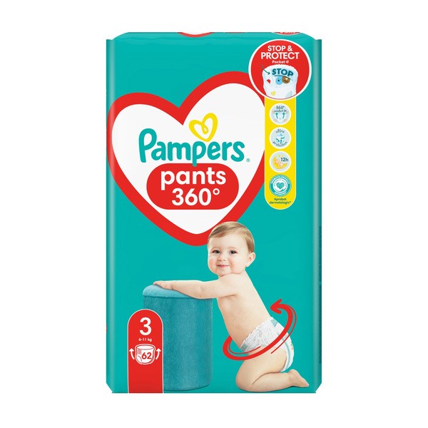 pieluchomajtki pampers 6 mała paczka