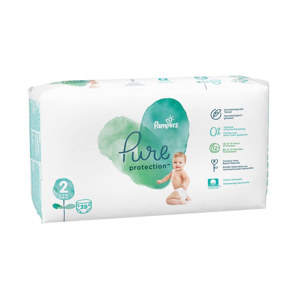 pampers pure 2 cena