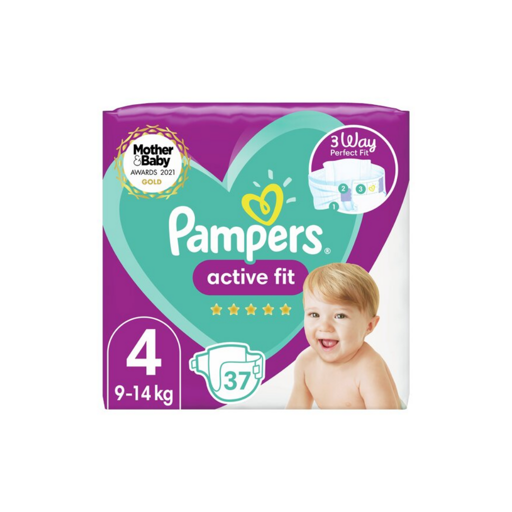 pampers 4 active fit