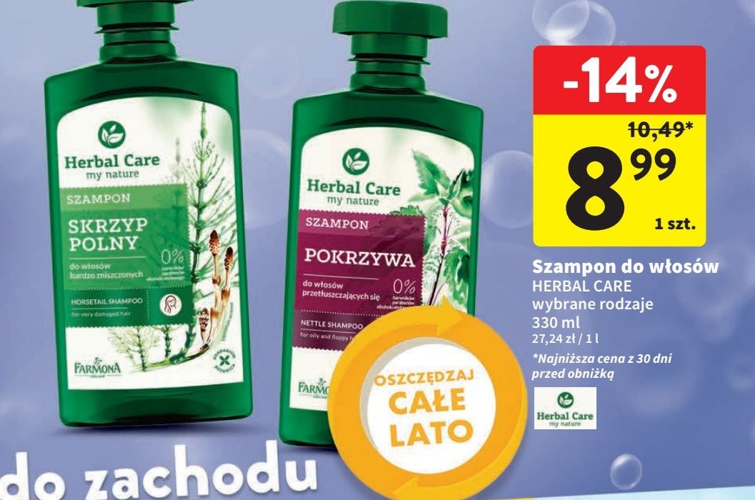 rossmann farmona herbal care pokrzywa szampon