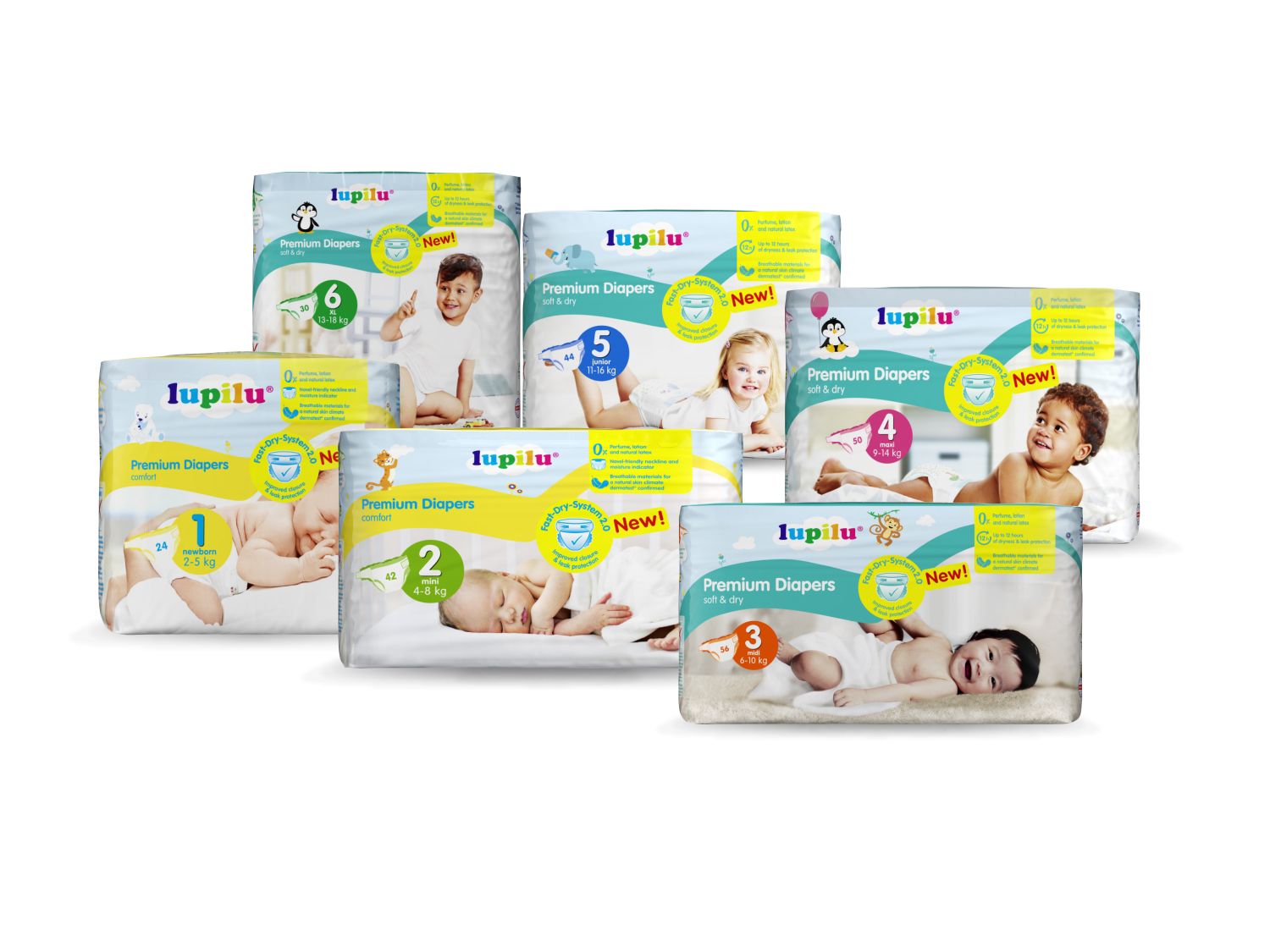 lidl pampers 2 cena