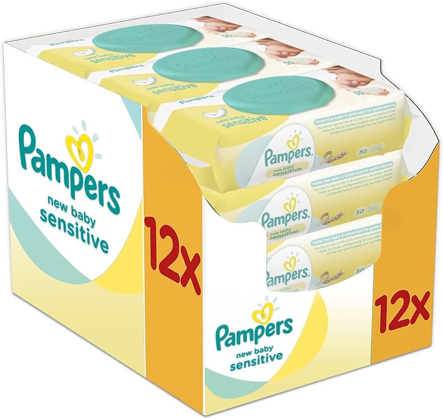 chusteczki pampers new baby sensitive cena