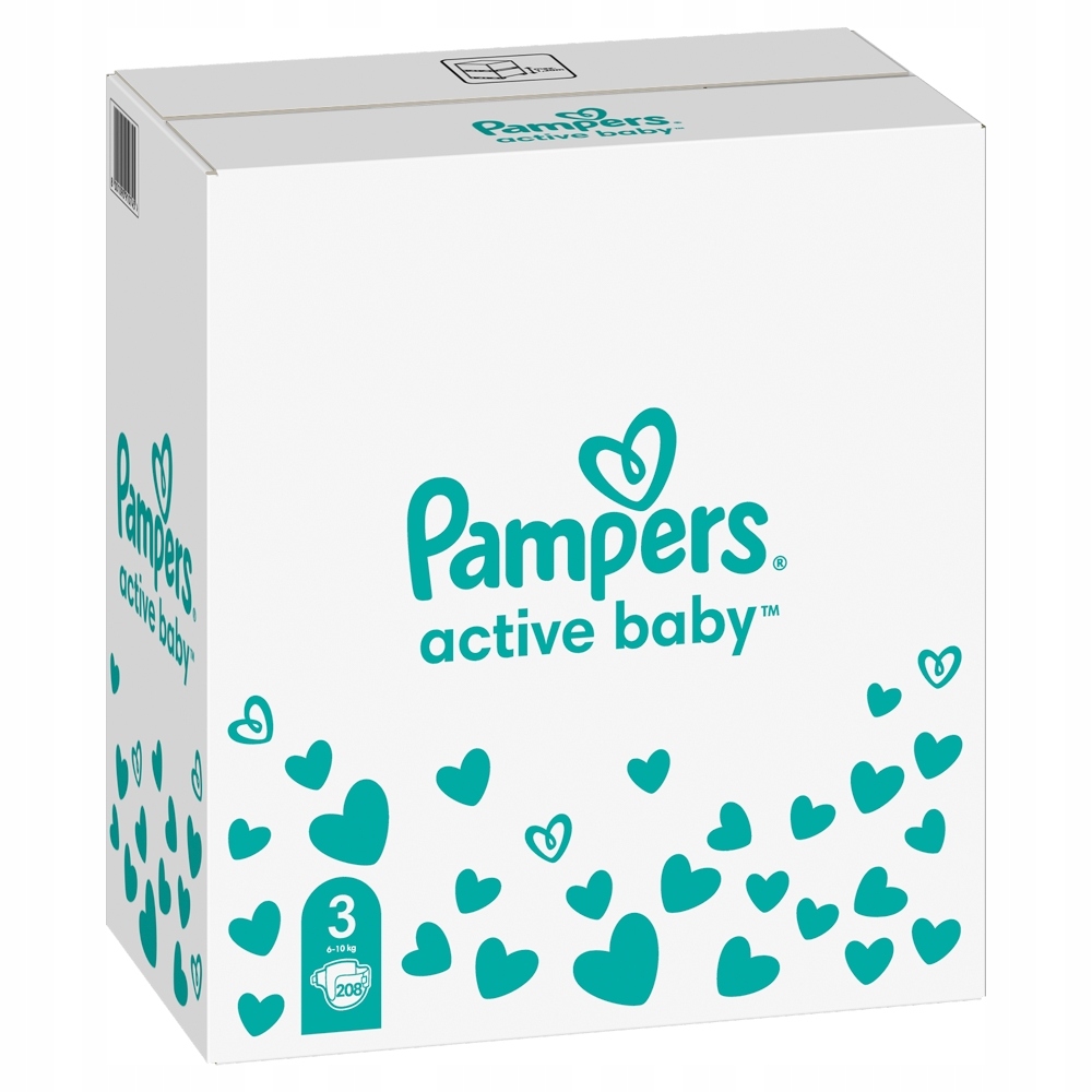 pieluchy pampers 3 208szt