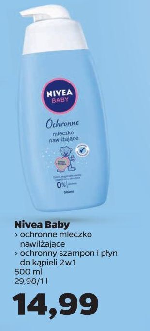 nivea baby szampon i płyn do kąpieli 2w1 biedronka