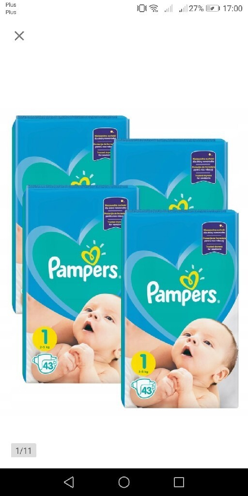 sprzedam pieluchy pampers