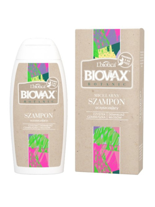 biovax szampon micelarny czystek