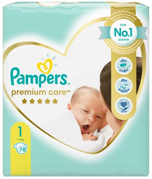 pieluszki newborn pampers allegro