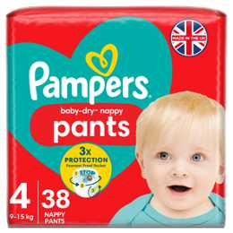 pampers 4+ active fit male paczki