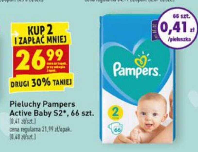 pampers 2 promocje