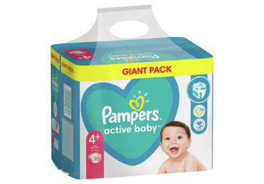 pampers active baby 70 szt