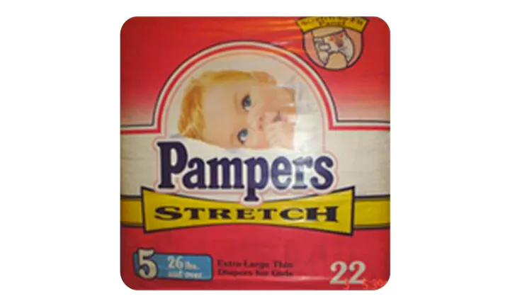 pampers lata 90