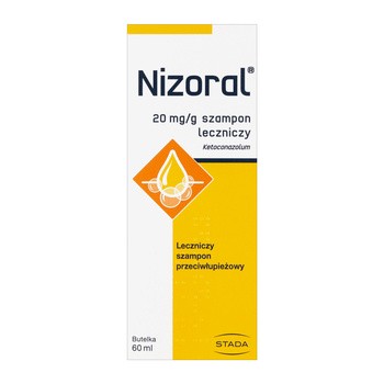 nizoral szampon leczniczy 20 mg g 60 ml